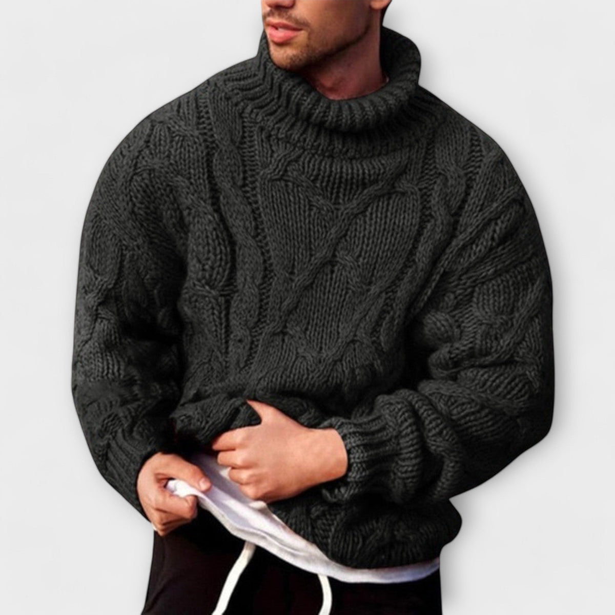 Victor | Sueter de Lana Cuello Alto