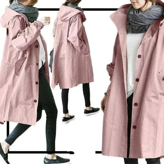 Elena | Trench con Capucha