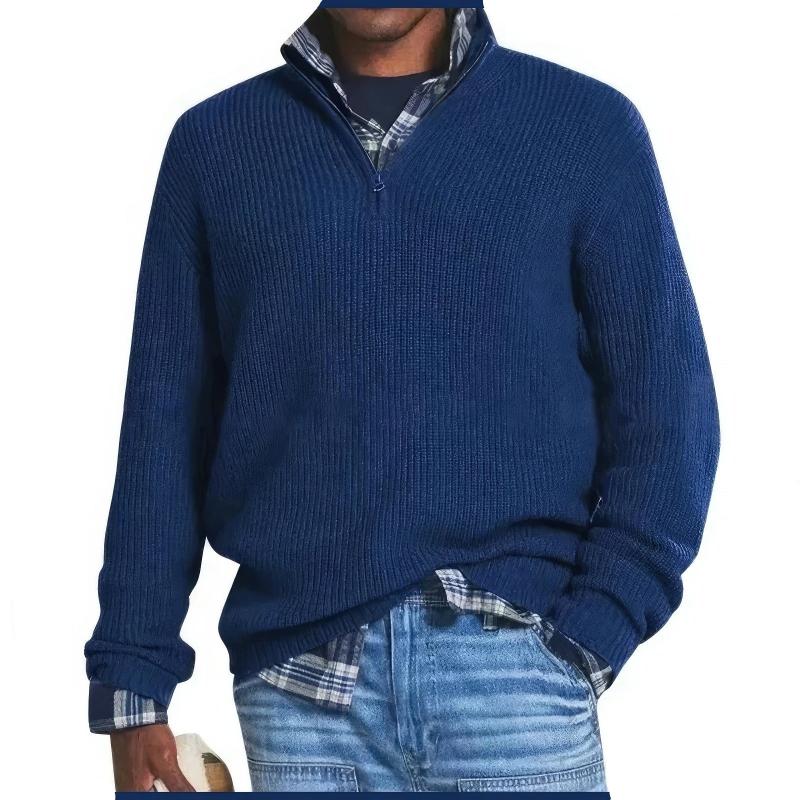 Finn | Sueter Cuello Cremallera Esencial