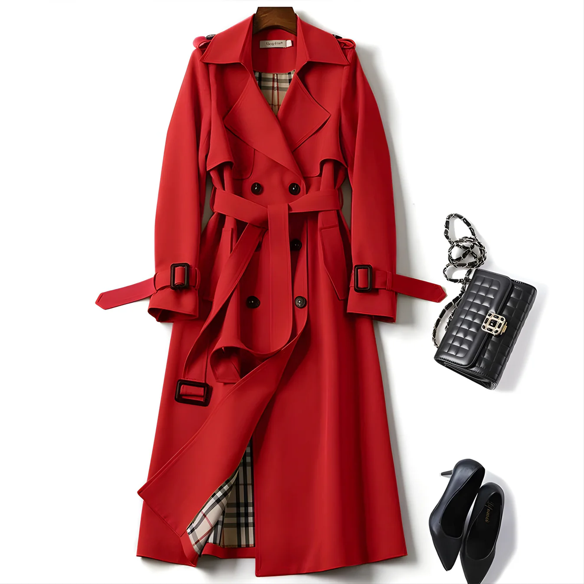Isolina | Trench Elegante y Suave
