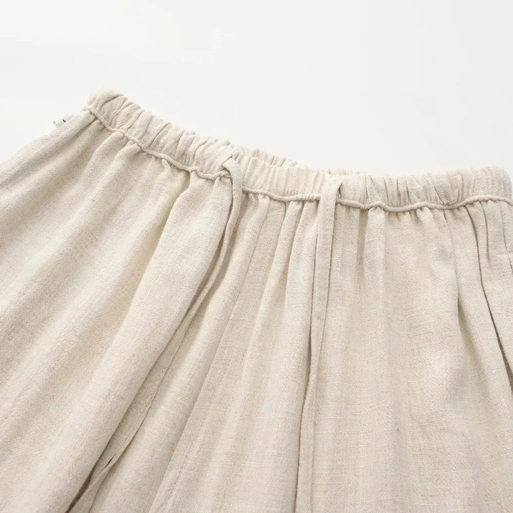 Vincenzo | Pantalón Slim de Lino