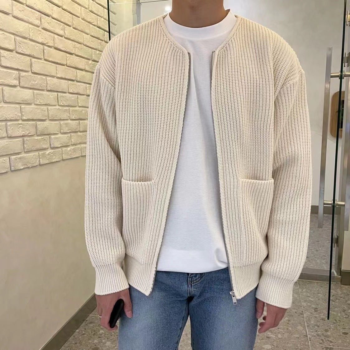 Daniel | Chaqueta de Punto Elegante