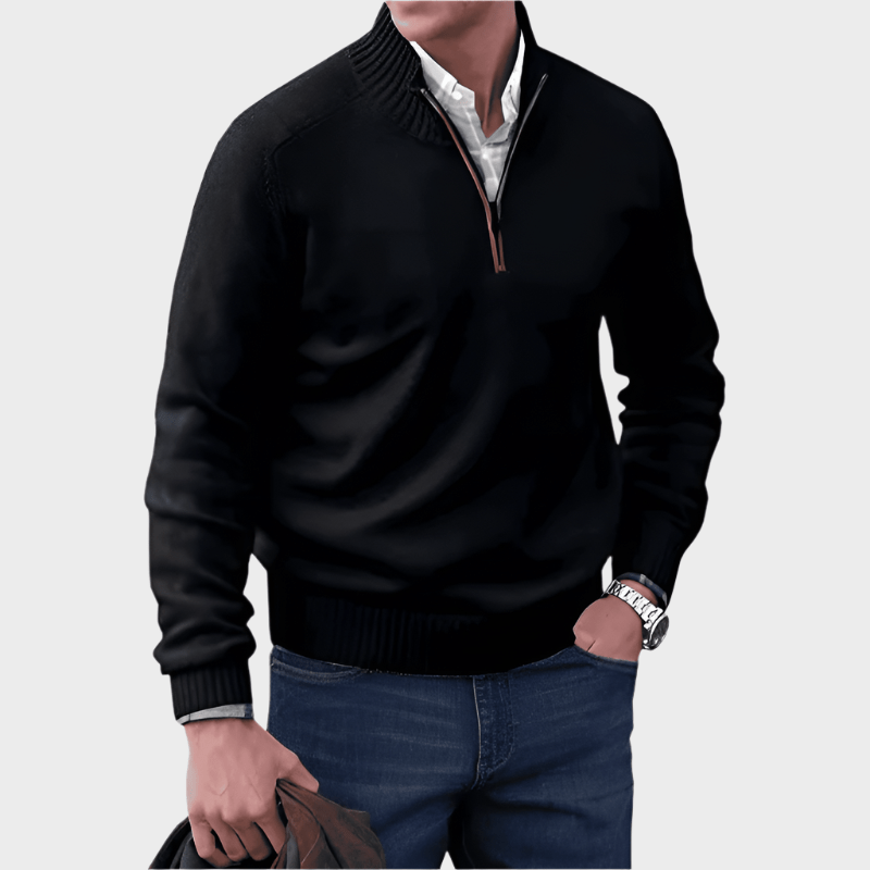 Malik | Sueter Elegante con Cremallera