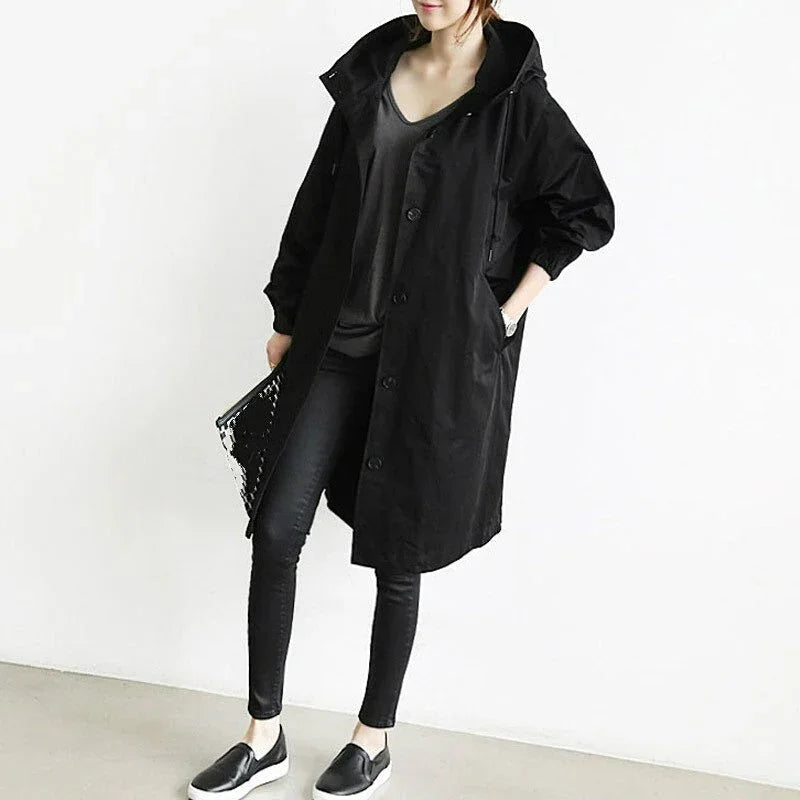 Elena | Trench con Capucha