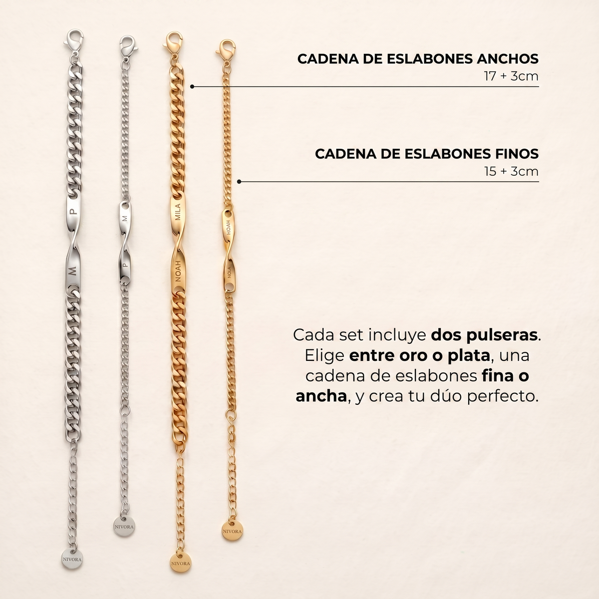Pulsera Dúo