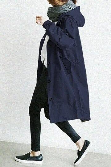 Elena | Trench con Capucha
