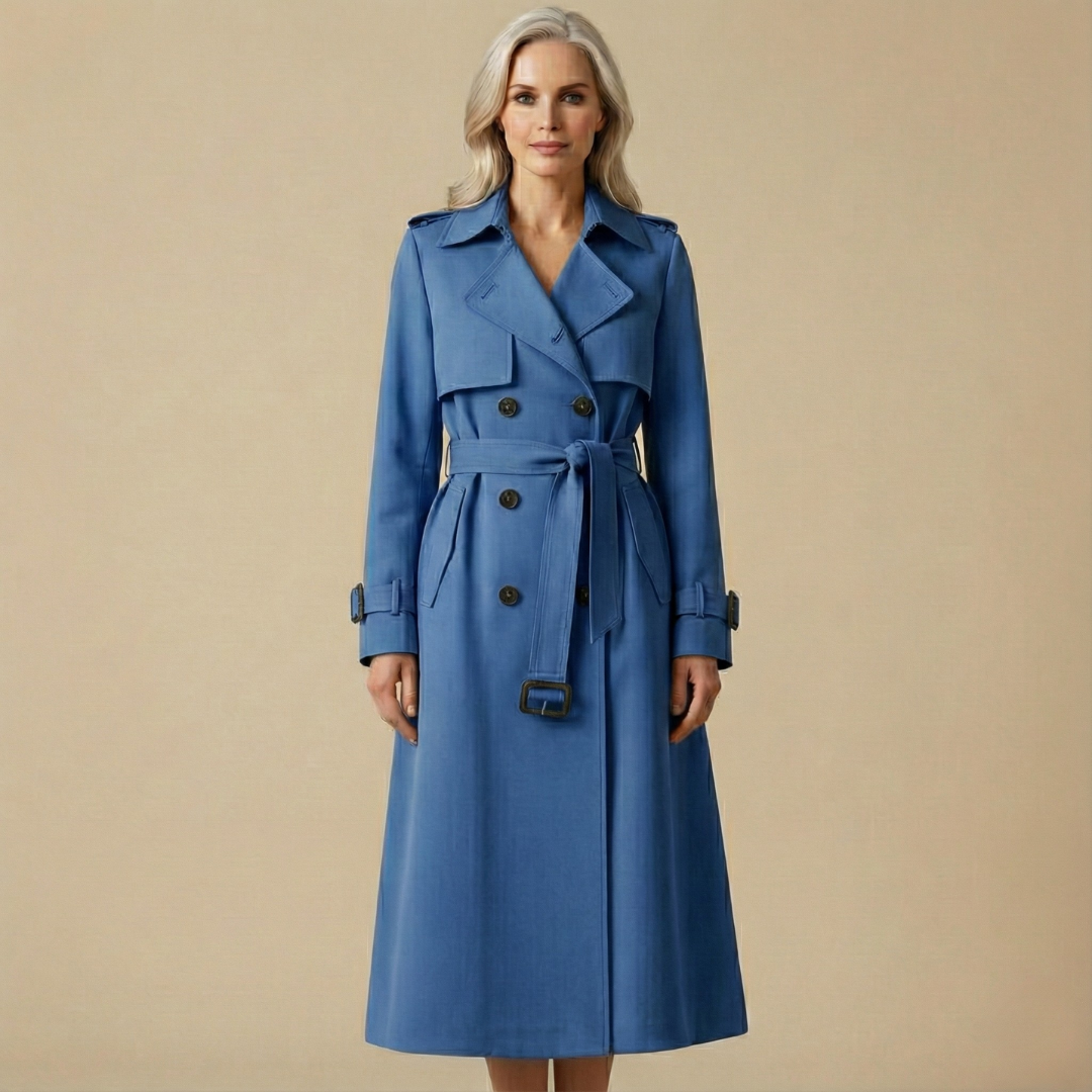 Belladonna | Trench de Algodón Satinado