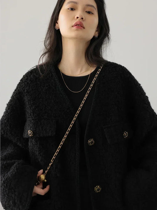 Gemma | Abrigo de Textura Elegante