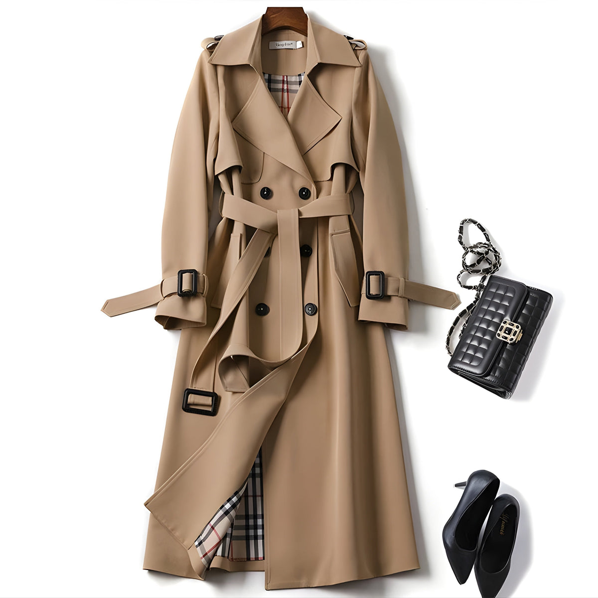 Isolina | Trench Elegante y Suave
