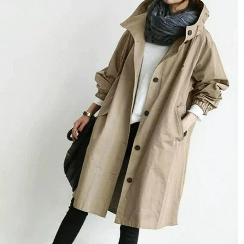 Elena | Trench con Capucha