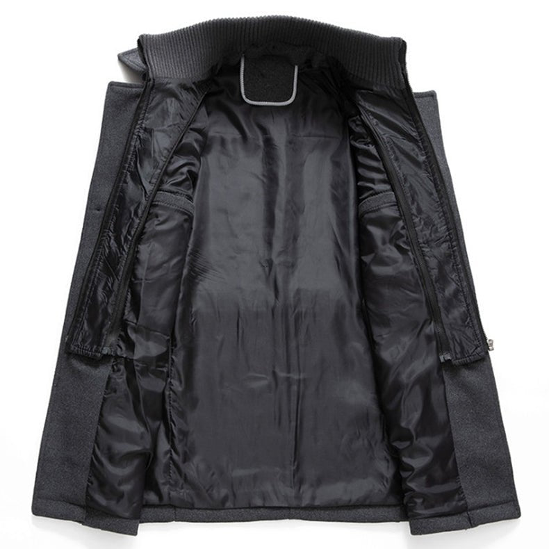 Emanuel | Chaqueta Bicapa con Capucha