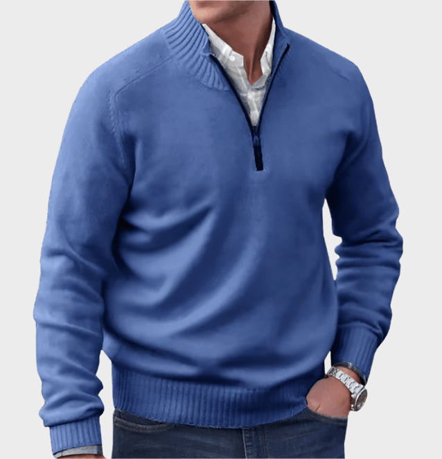 Malik | Sueter Elegante con Cremallera
