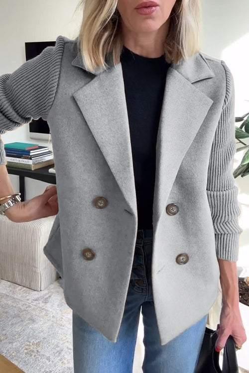 Giulia | Abrigo Patchwork Elegante