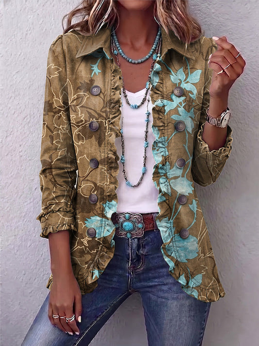 Domenica | Chaqueta Floral Degradada