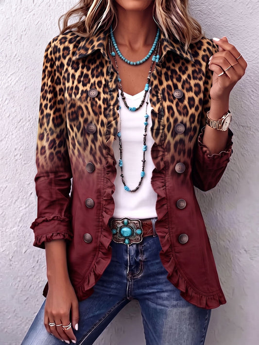 Giuseppina | Blazer Leopardo Degradado