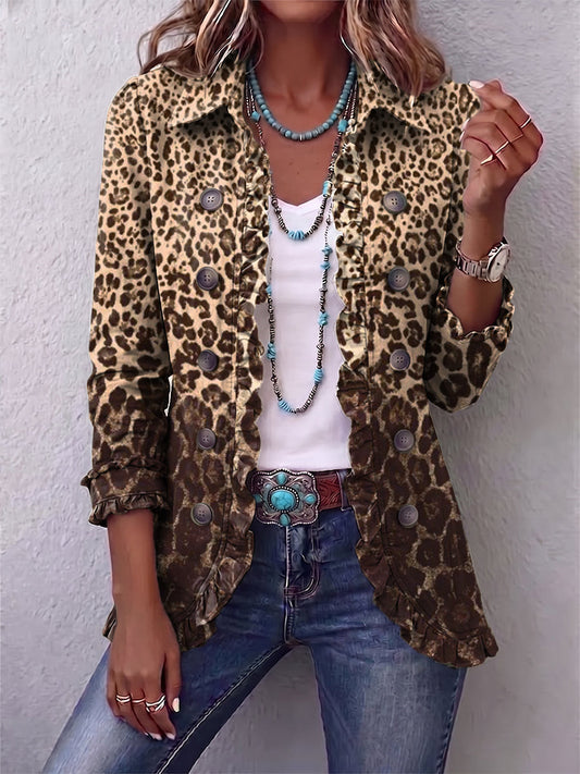 Gina | Chaqueta Animal Print Multicolor