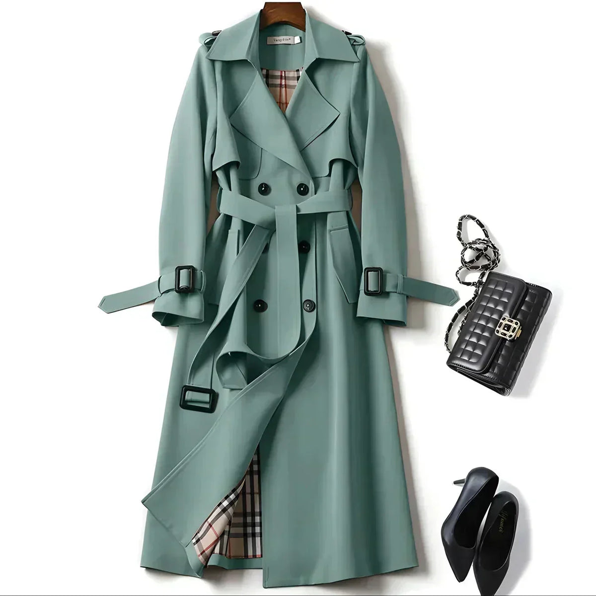 Isolina | Trench Elegante y Suave