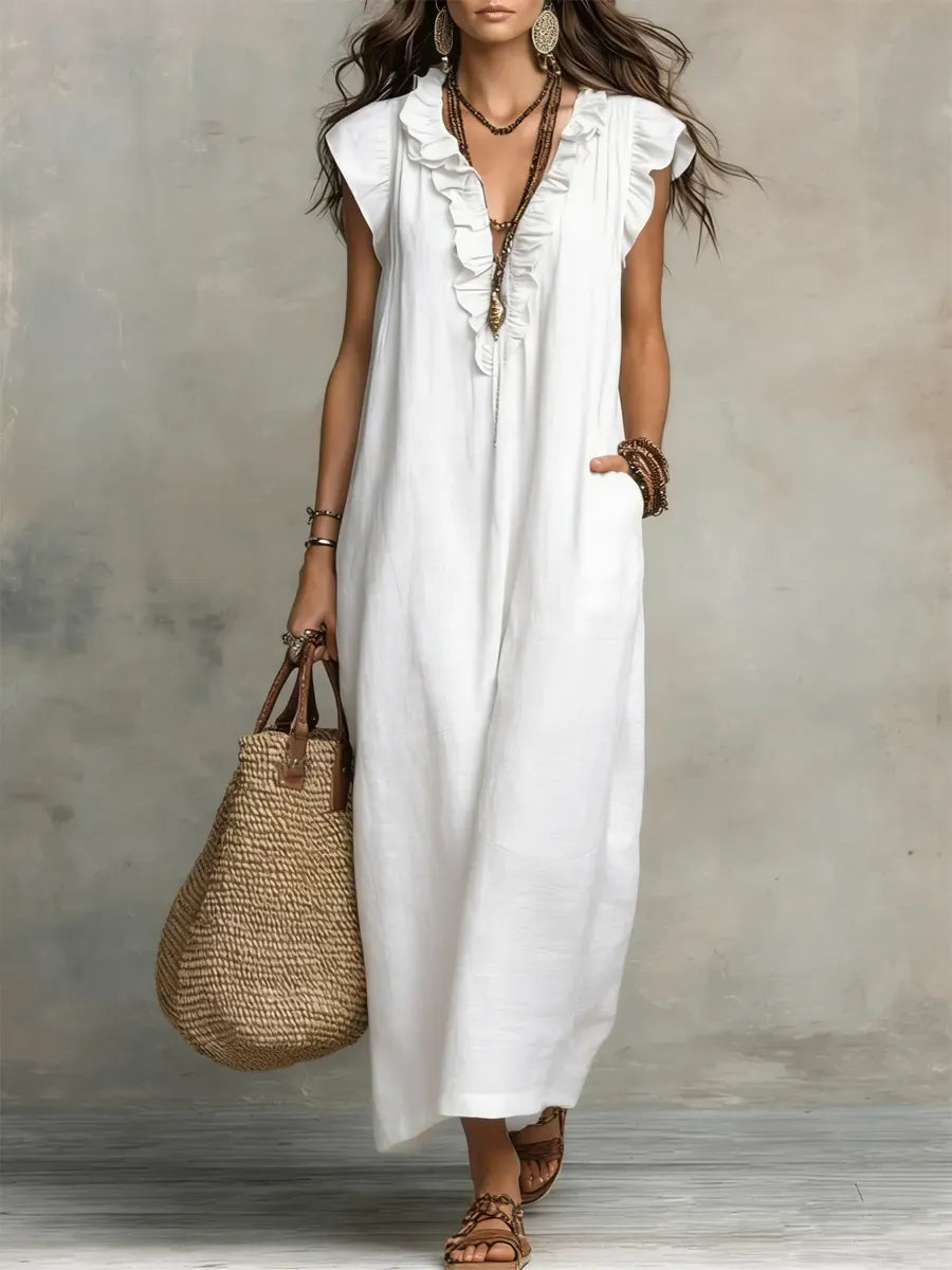 Vestido Positano Blanco